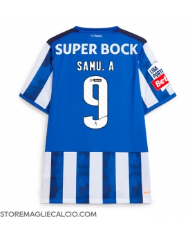 Porto Samu Omorodion #9 Maglia Gara Casa Repliche 2024-25 Maniche Corte